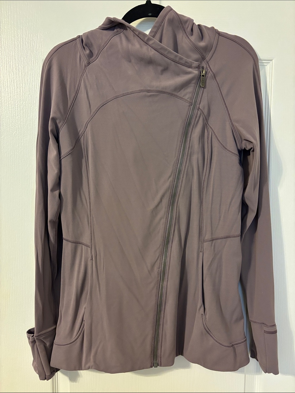 lululemon athletica Asymmetrical Zip Utility Jacket - Mauve